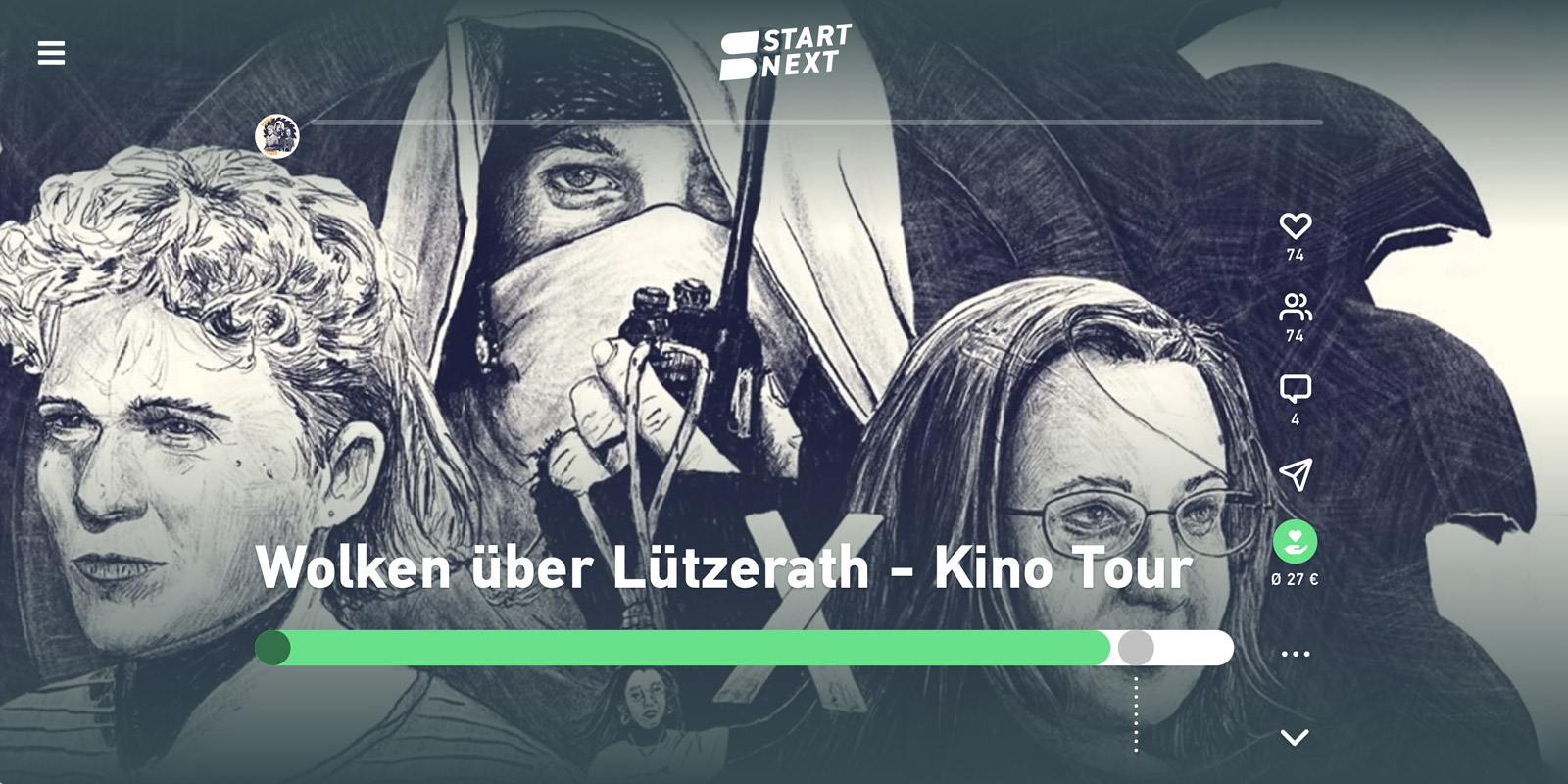Wir brauch(t)en euer Geld – Wenn Hoffnung keimt